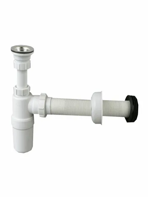 KETTLER-10169 ხელსაბანის სიფონი 80cm-40/50-Ф70 თავით — სიფონი